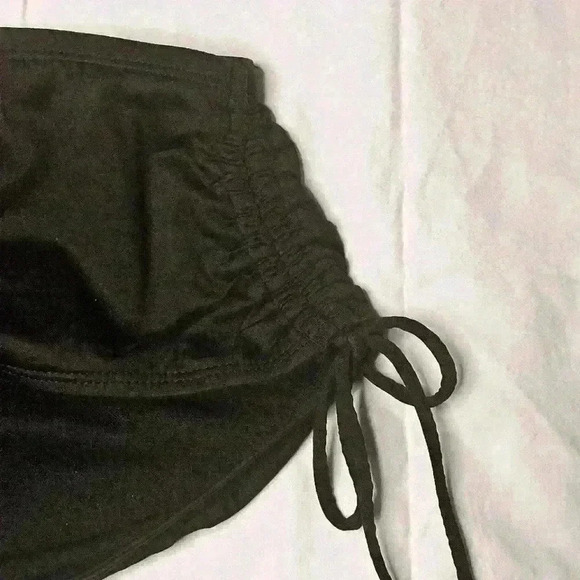 24th & Ocean Black High Waist Ruched Bikini Bottoms Size 22W EUC - Picture 5 of 9